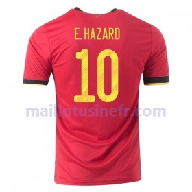 Maillot de Foot Belgique Eden Hazard 10 Domicile UEFA EURO 2020